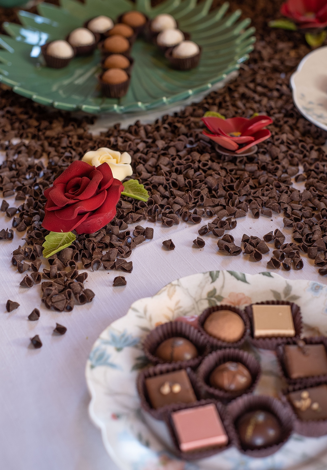 ChocoLOVE allestimento tavolo